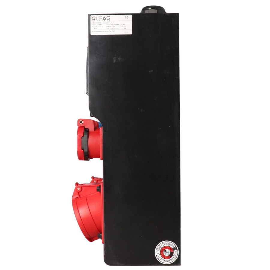 Quadro elettrico in gomma tipo 7400 nero
