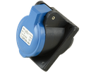 Solid rubber built-in socket CEE