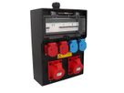 Hartgummiverteiler Typ 7400, schwarz