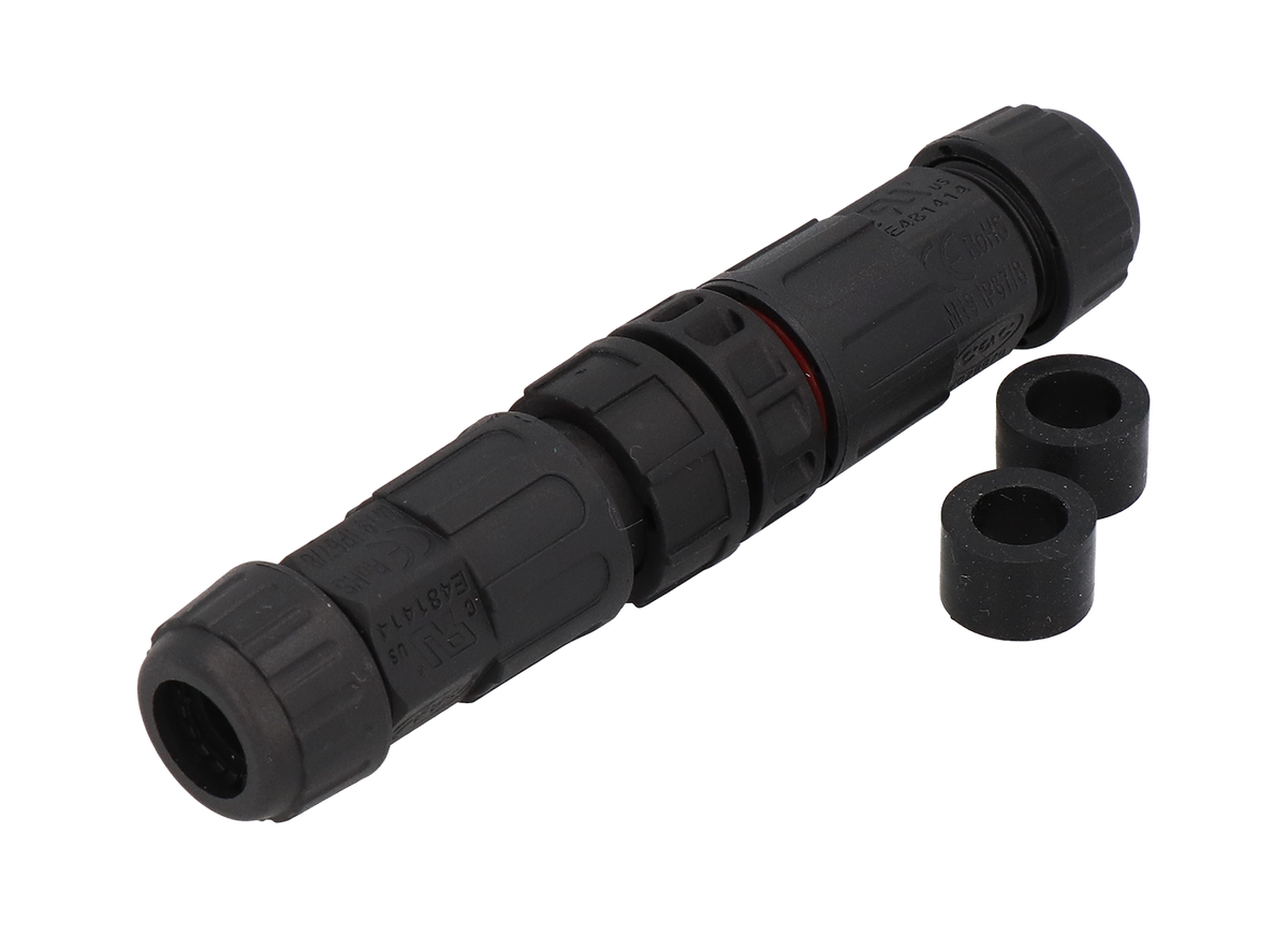 Verbinder M19 3P für Versorgung CraneLED