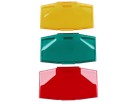 Coloured filter set for FlashLED 2 (green, red, yellow)
