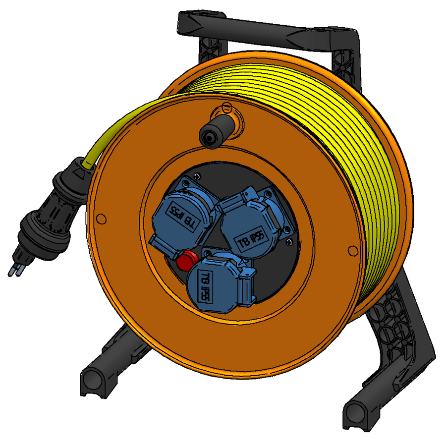 Cable reel plastic type 510, 230V