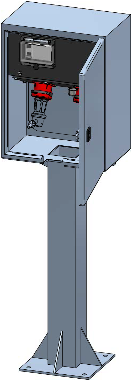 Boîtier de distribution apparent V2A