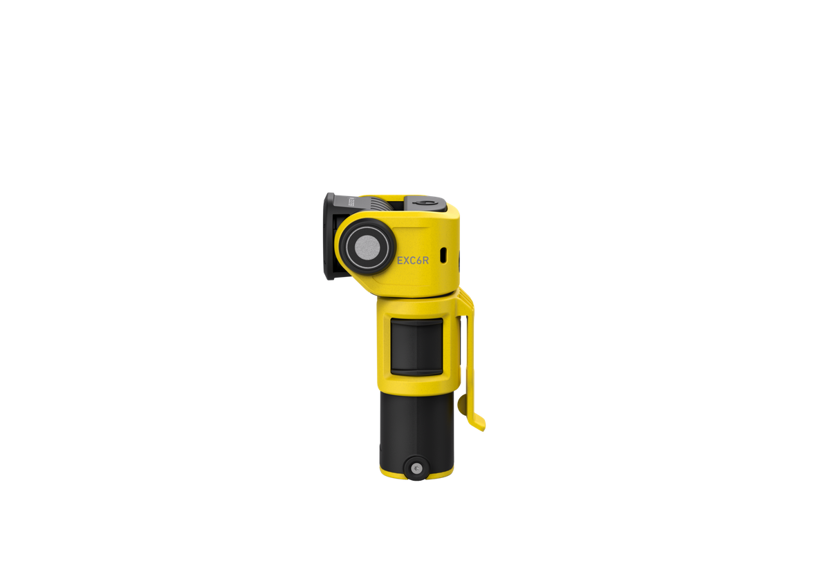 Torch light LED Ex EXC6R, yellow,zone 0/21, incl. rechar. battery Li-ion