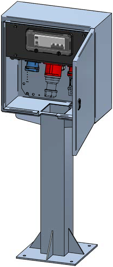 Boîtier de distribution apparent V2A