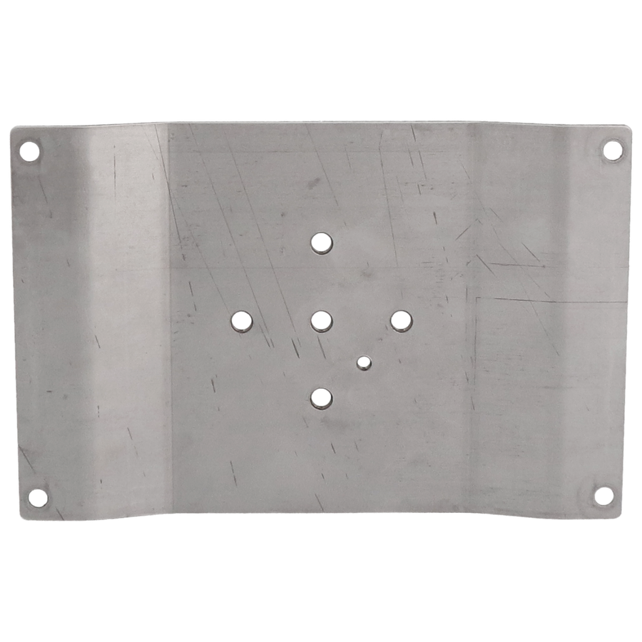 Aluminium holder for hospital box