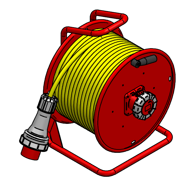 Cable reel steel type 504