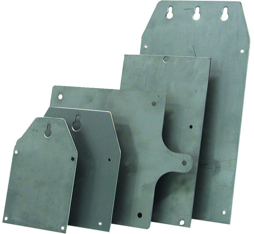Plaque de montage inoxydable, V2A