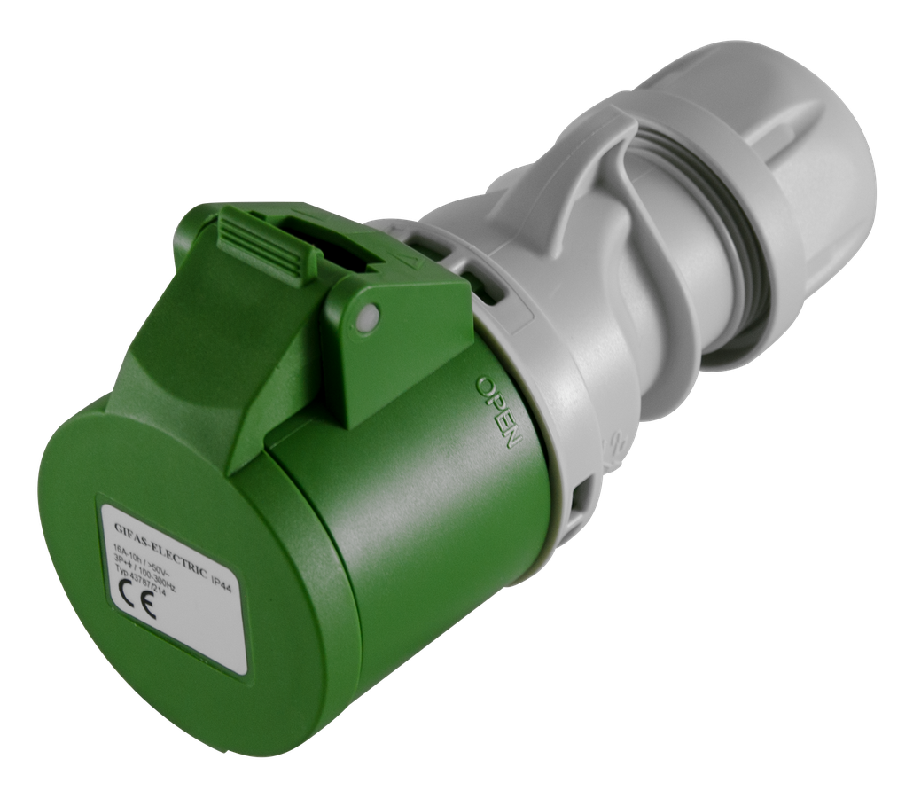 Presa in plastica dura CEE IP44/IP54