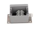 Scatola con condensatore appart. sistema InduLED Basic, allogiamento sopra muro, necessario per sistemi di lunghezza compresa tra 300m