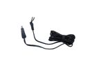 Charger connection cable with plug for
