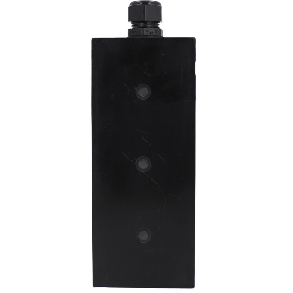 Small hard rubber distributor box type 1600, black