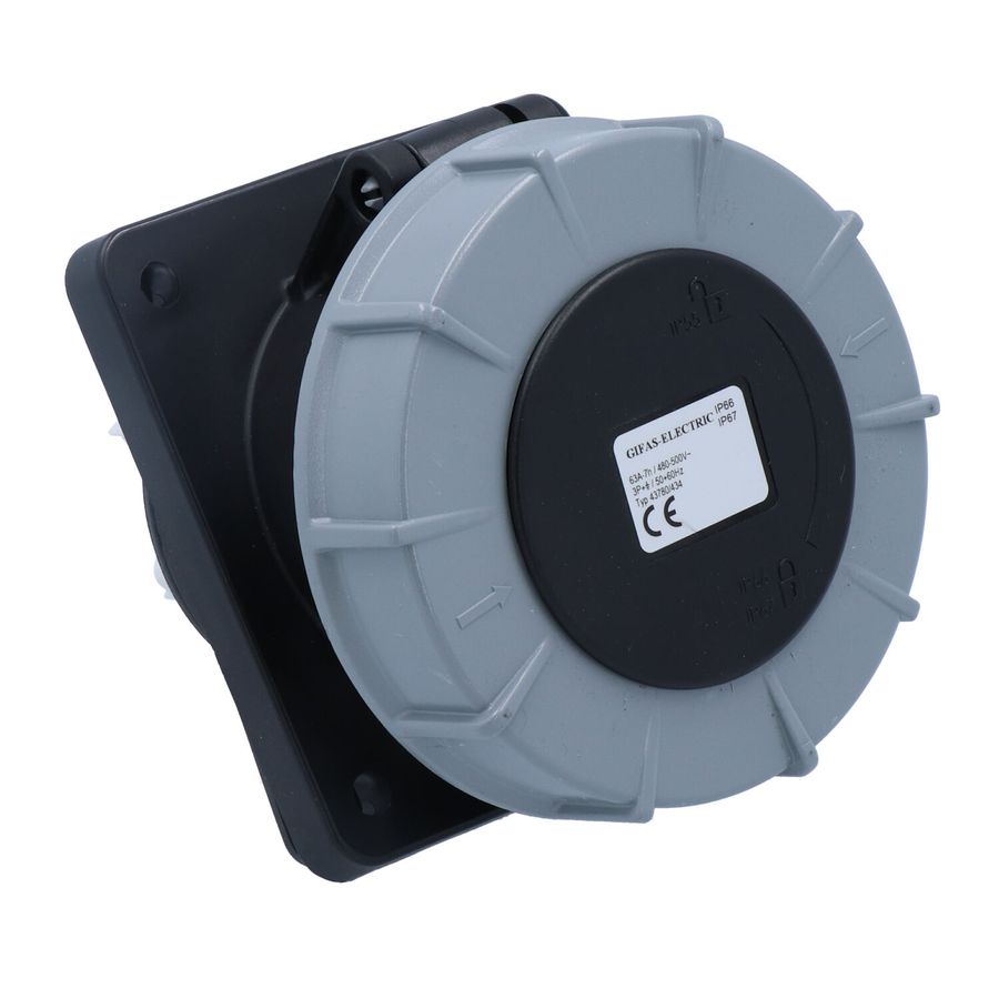 Presa da incasso in plastica CEE IP67