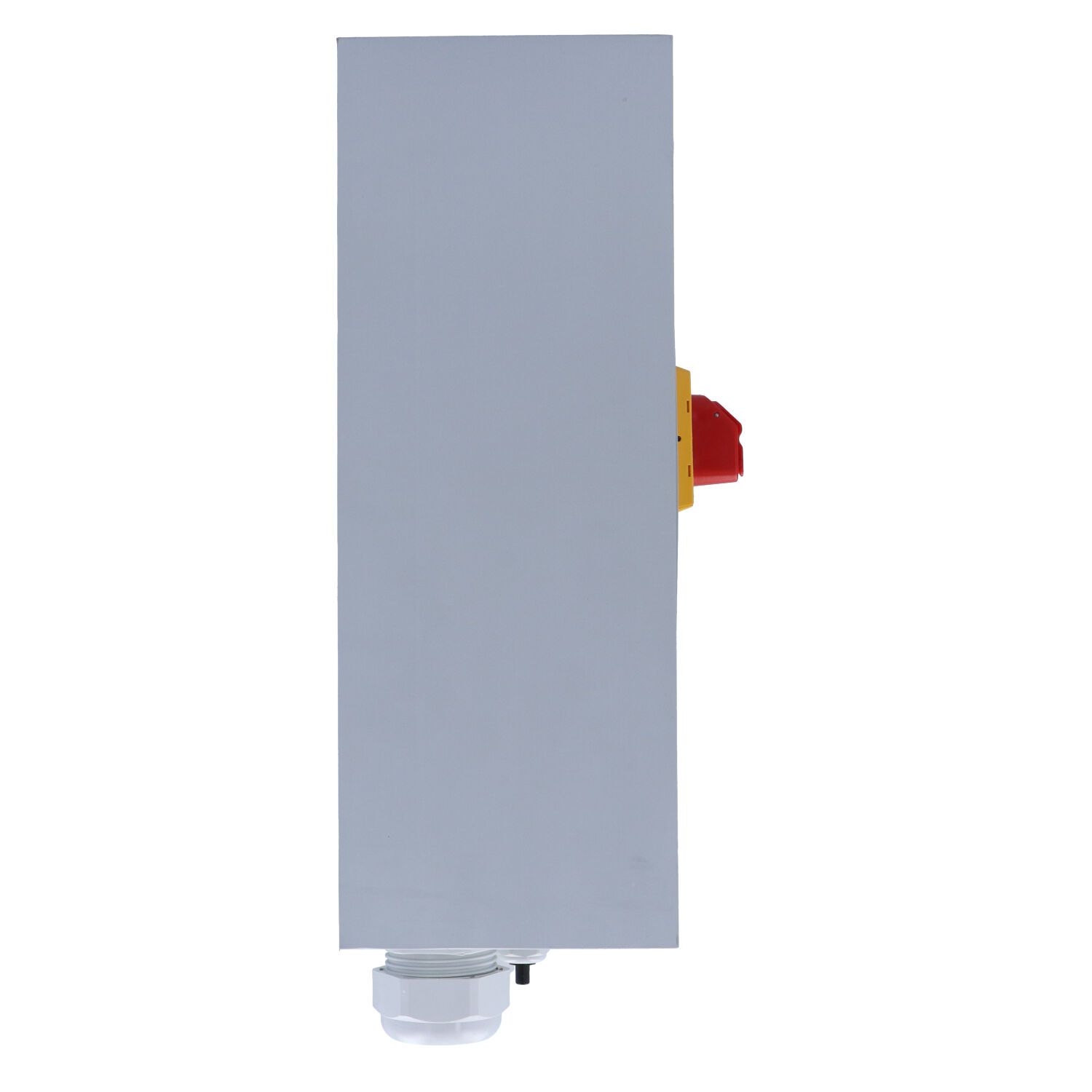 Main switch box with emergency shut-off function