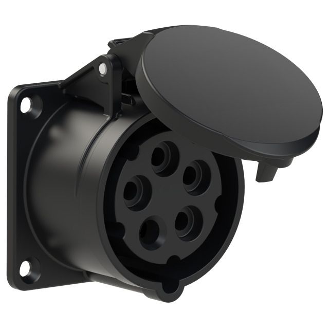 Plastic built-in socket CEE IP44/IP54