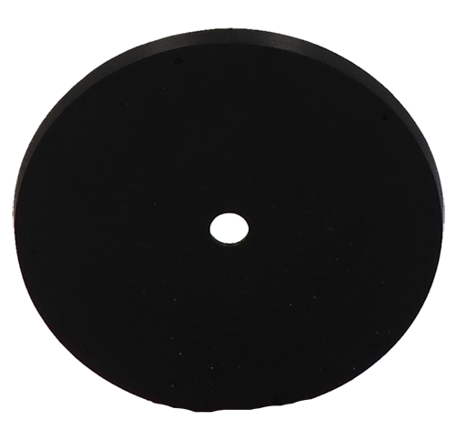 Rückstrahler Kunststoff schwarz,