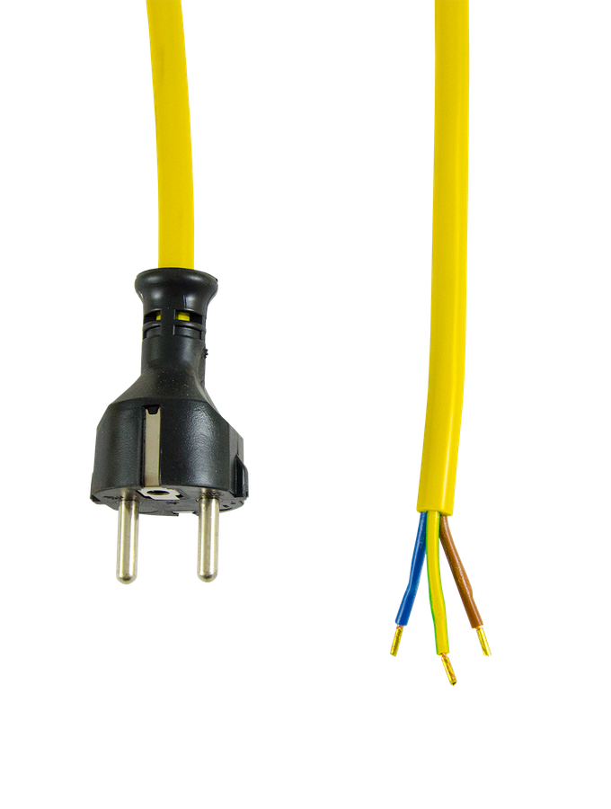 Anschlusskabel GIFAFLEX, gelb RAL 1021