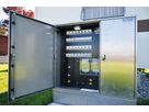 Armoire de distribution de courant en acier inoxydable GIFAS au parc de mobilhomes de Steinach - distribution d'énergie fiable pour le camping et les loisirs