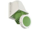 Plastic wall socket CEE 16A/50V, 3P+PE/10h, IP67