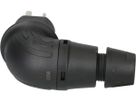 Right-angle plug type 25 IP55230-400V/10A/3P+N+PE black