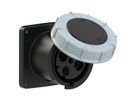 Plastic built-in socket CEE 125A/500V, 3P+PE/7h, IP67,