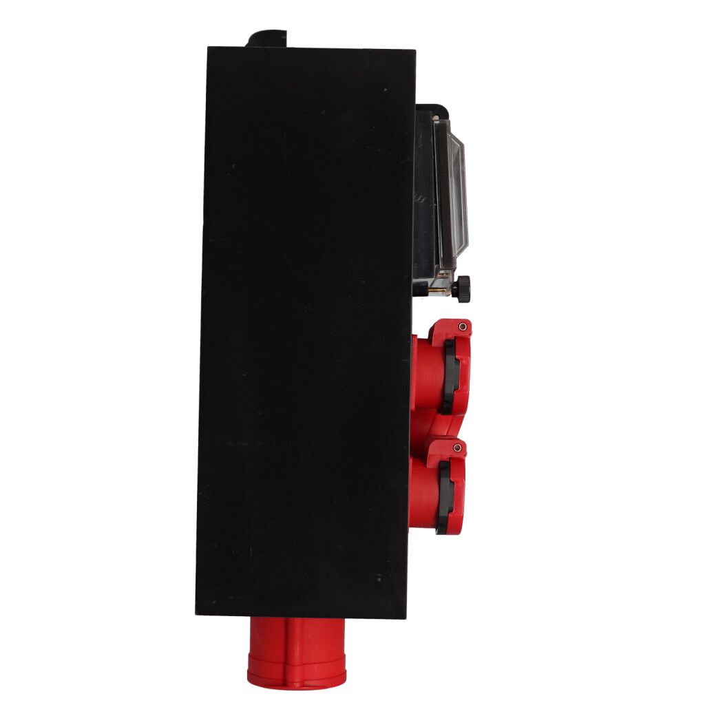 Quadro elettrico in gomma dura tipo 3800, nero