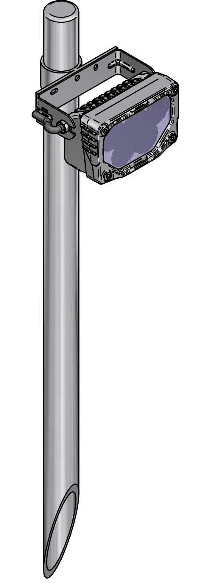 Erdspiess rund V2A Ø 30x600