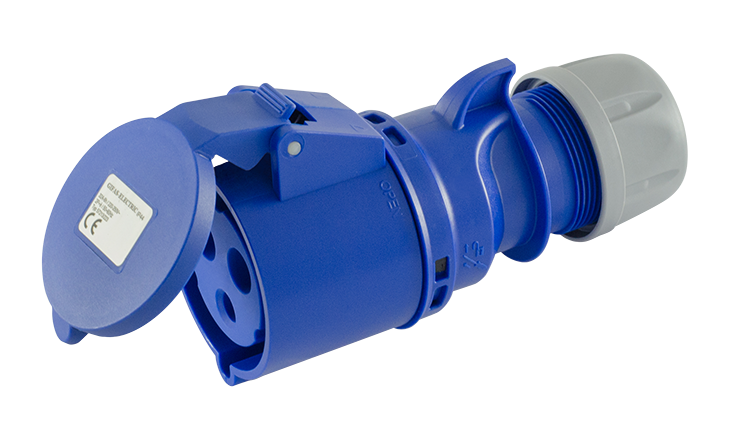 Presa in plastica dura CEE IP44/IP54