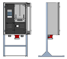 Quadro di connessione alla rete (ASE-BT) 125A