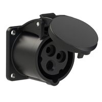 Plastic built-in socket CEE IP44/IP54