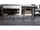 Drop-down bollard system in Lugano - automated GIFAS bollards with LED signaling for safe access control in the city centre
