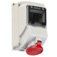 Presa da parete CEE 400V/32A/3P+PE