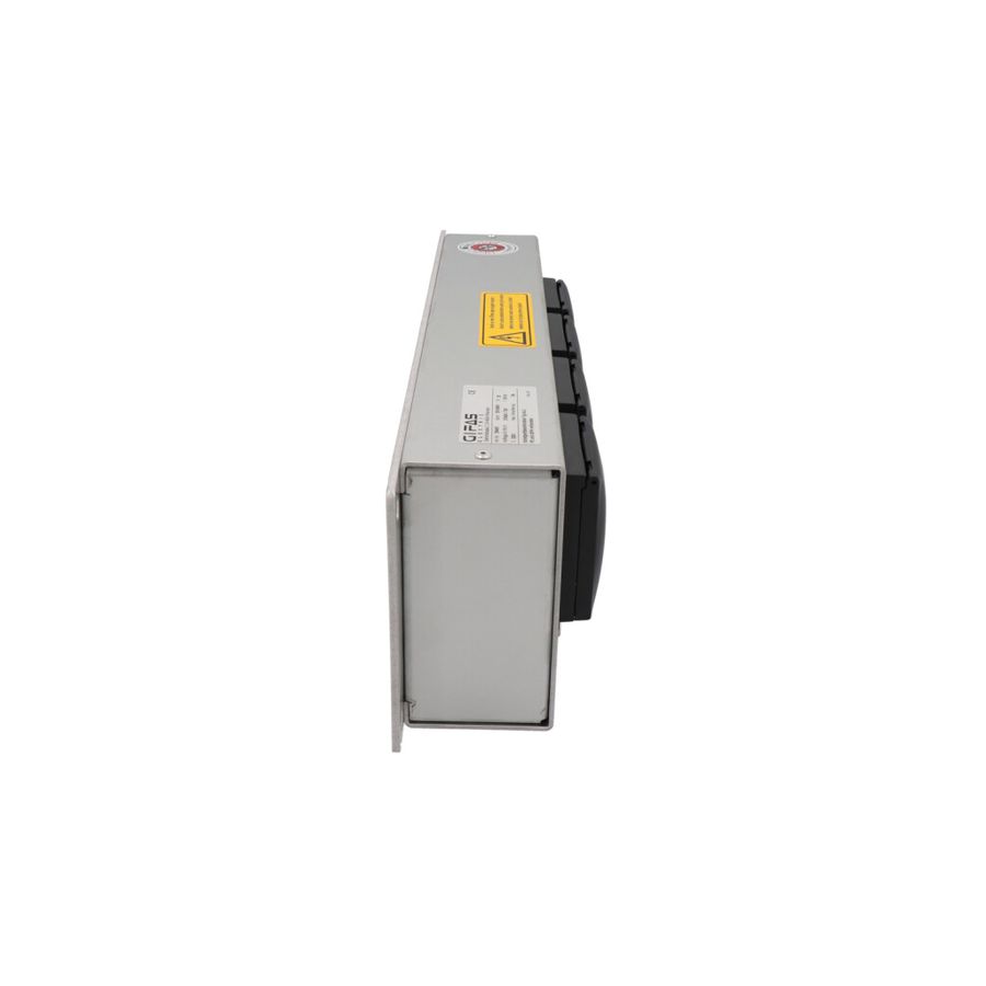 Spitalbox Aluminium, 4xT13(IP20 mit Klappdeckel), 5xPOAG,