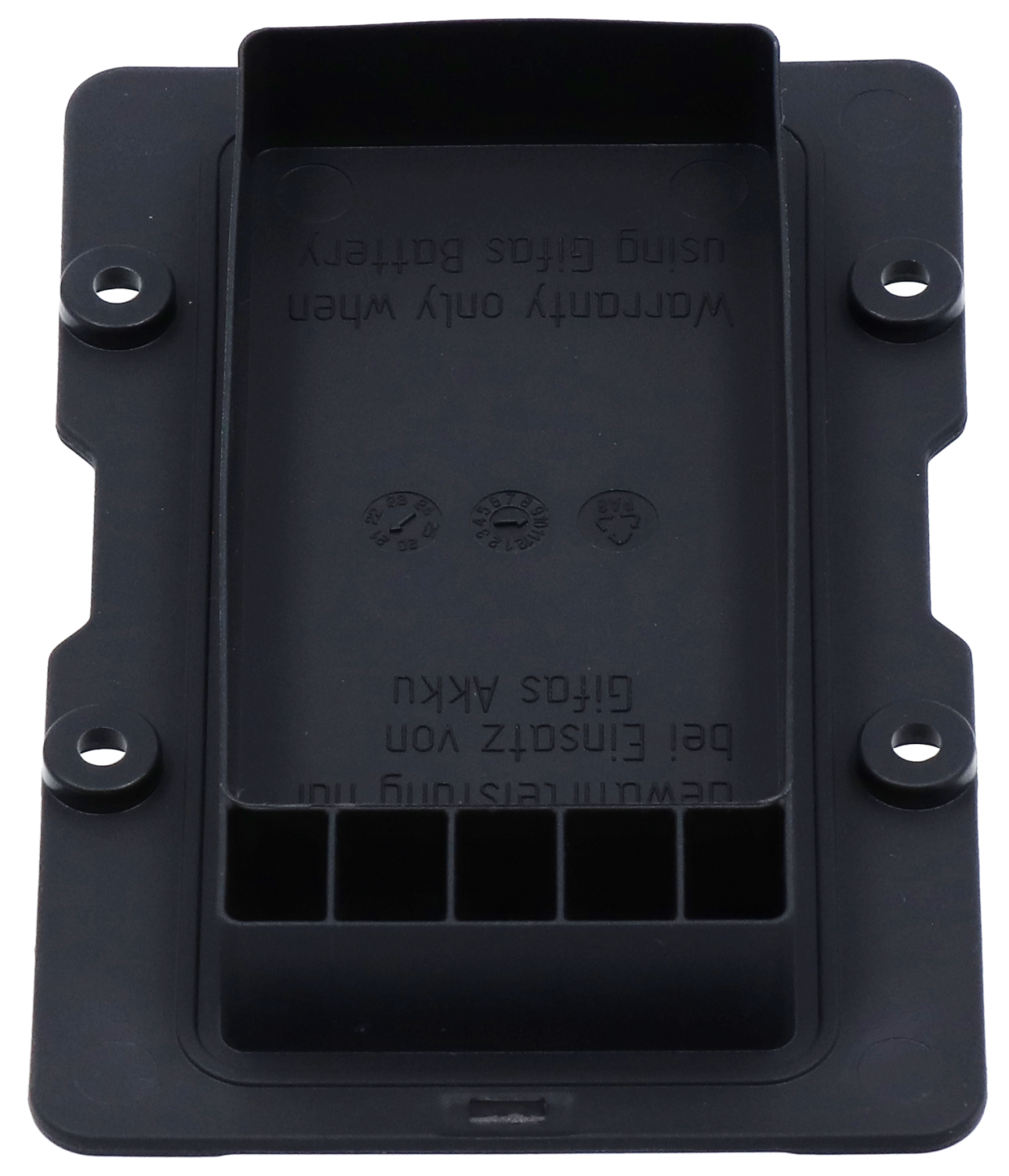 Battery cover with magnetic strip to FlashLED 2