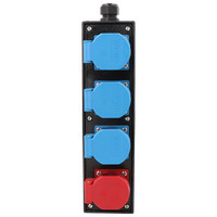 Small hard rubber distributor box type 1400, black