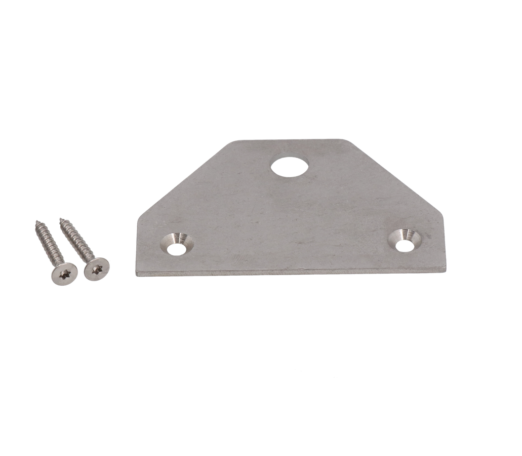 Mounting plate set V2A for distributor type 1400, incl. screws