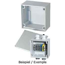 Hard rubber junction box type 1616,