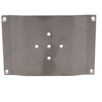 Aluminium holder for hospital box