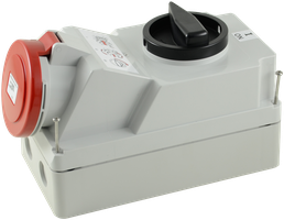 Presa da parete CEE 400V/32A/3P+N+PE
