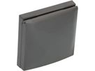 UP cover frame size 1, with hinged cover,