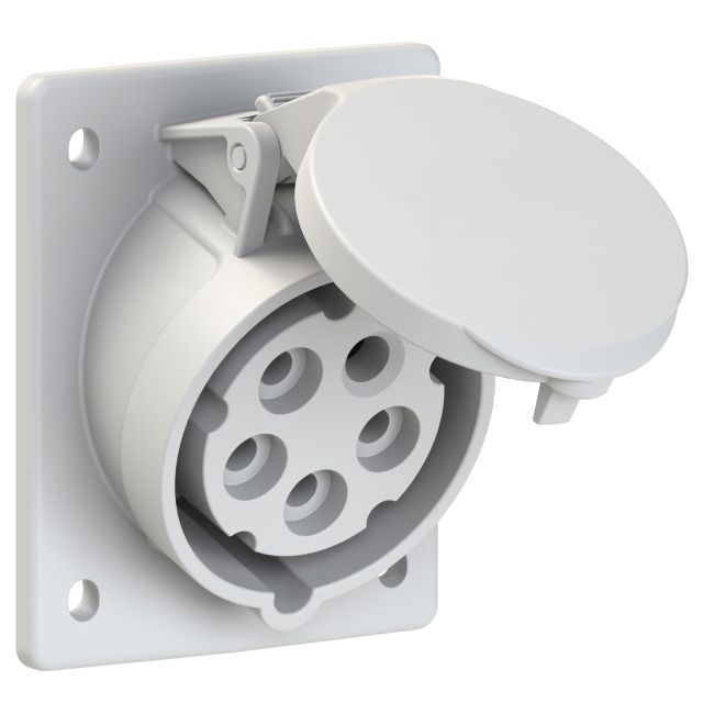 Plastic built-in socket CEE IP44/IP54