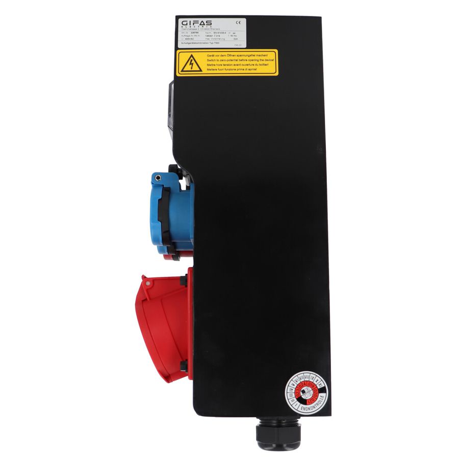 Quadro elettrico in gomma butilica tipo 7300 nero