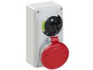 Safety socket with master switch CEE IP44/IP54