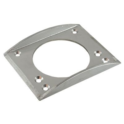 Schutzblech V4A zu AP-Adapter MarkLED