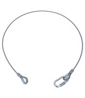 Safety cable, 1.0m, anti-fall protection