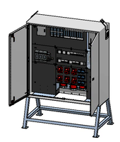 Main distributor box 400A, sheet steel