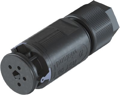 Cable socket IP66/68 4p