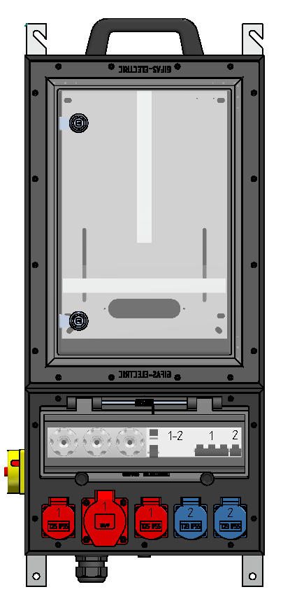 EW-Zählerverteiler 32A (für elektr. Zähler)