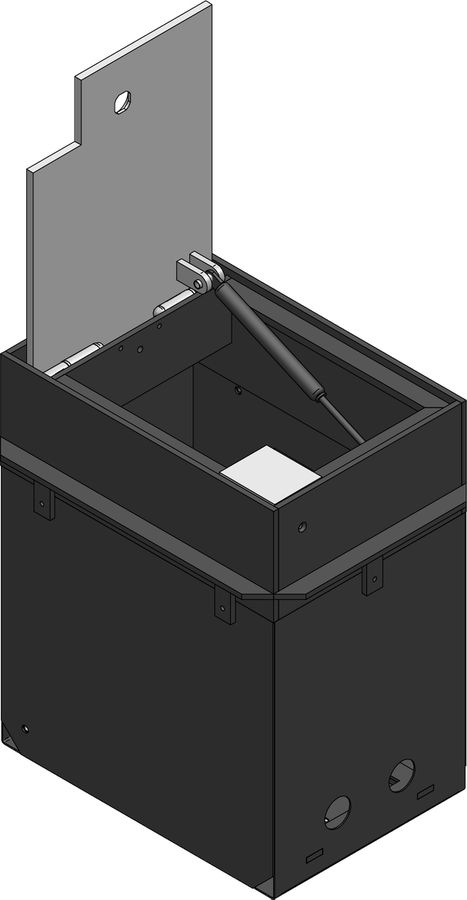 RETRANT Underfloor distributor empty
