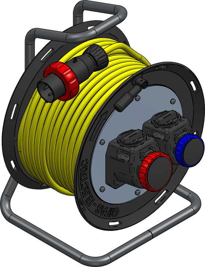 Avvolgicavo per zona Ex tipo 573, SEV 18 ATEX 0130